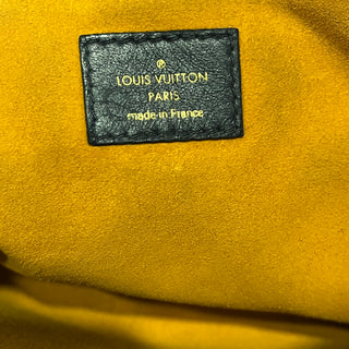 LOUIS VUITTON Coussin MM Black Monogram Embossed Leather Shoulder Bag