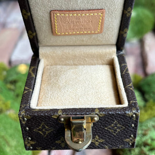 LOUIS VUITTON Monogram Canvas Ring Mini Trunk Case
