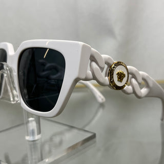 VERSACE VE4409 White Sunglasses