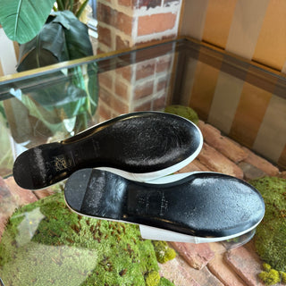 GIVENCHY White Slip On Mule Flats 36