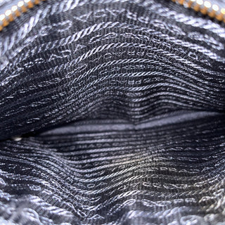 PRADA 1995 Re-Edition Large Navy Blue Impuntu Quilted Nylon Tote Bag