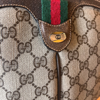GUCCI Vintage GG Supreme Web Crossbody