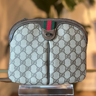 GUCCI Vintage GG Supreme Web Crossbody