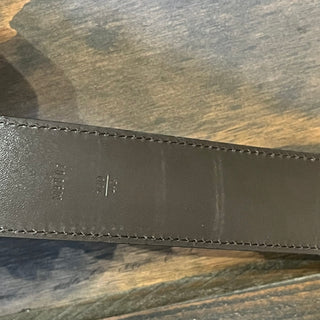LOUIS VUITTON 40mm LV Initiales Damier Ebene Belt SZ100/40