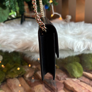 GUCCI Interlocking G Dollar Calf Wallet on Chain