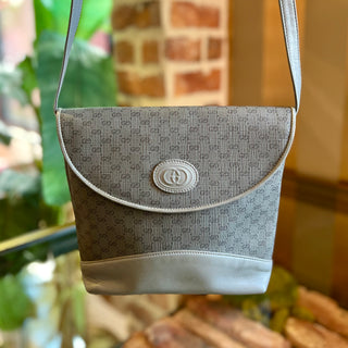 GUCCI Vintage Gray Crossbody