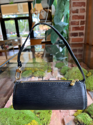 LOUIS VUITTON Papillon Mini Black Epi