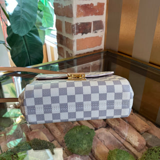 LOUIS VUITTON Croisette Damier Azur Canvas Top Handle