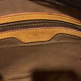 LOUIS VUITTON Piano Brown Monogram Canvas Tote Bag