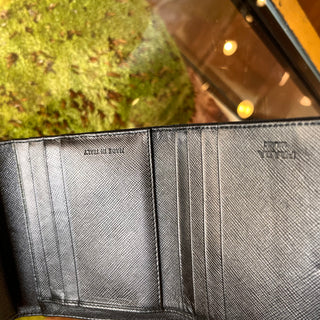 PRADA Black Nylon Wallet