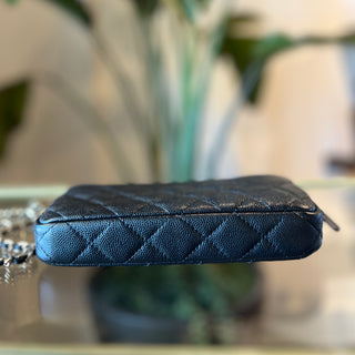 CHANEL Double Zip Clutch