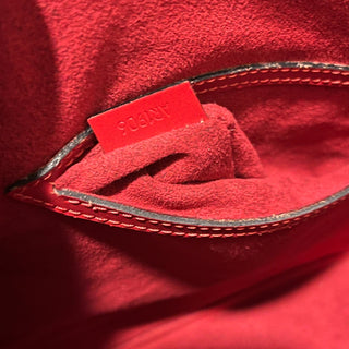 LOUIS VUITTON Alma PM Red Epi Leather Top Handle Bag