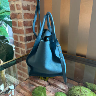 CELINE Blue Small Big Bag Tote