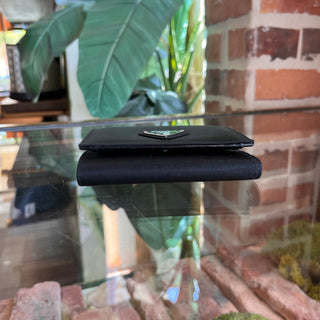 PRADA Black Nylon Wallet