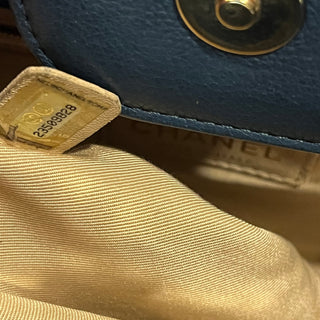 CHANEL Small Label Click Shopper Grained Calfskin Stitched Tote