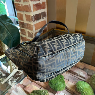 FENDI Tobacco Zucca Canvas Chef Tote