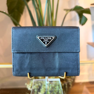 PRADA Nylon Tessuto Bifold Wallet