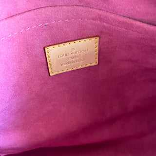 LOUIS VUITTON Neo Speedy Pink Denim Monogram Satchel Bag