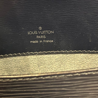 LOUIS VUITTON Buci Black Epi Leather Shoulder Bag
