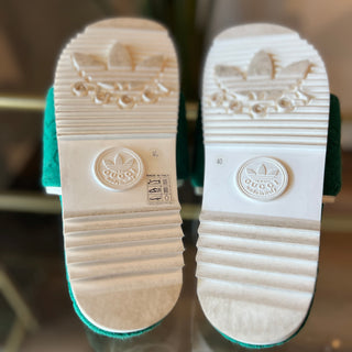 Adidas x Gucci GG Platform Sandal SZ 40