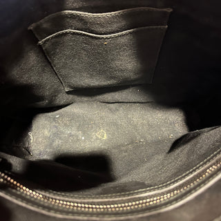 GUCCI Black GG Supreme Monogram Canvas Crossbody Bag
