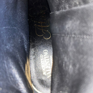 VALENTINO Rockstud Alcove Leather Ankle Booties SZ41(11US)