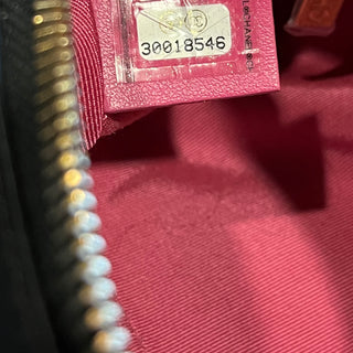 CHANEL Written In Chain Tweed Bowling Bag
