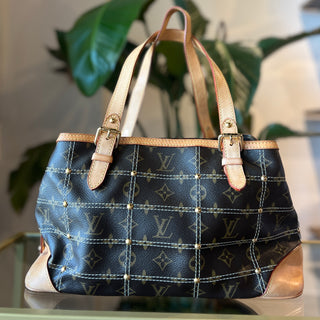 LOUIS VUITTON Monogram Riverting Bag