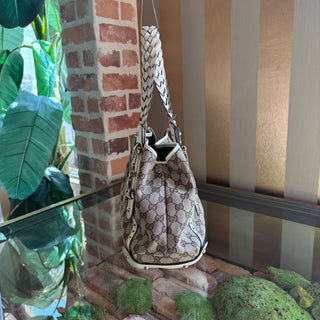 GUCCI Braided Pelham White Trim