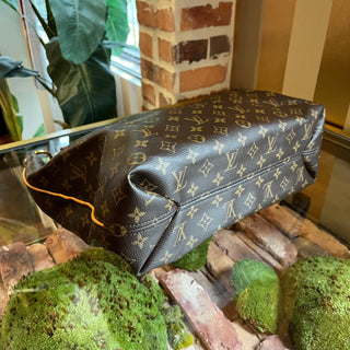LOUIS VUITTON Sully Brown Monogram Canvas Shoulder Bag