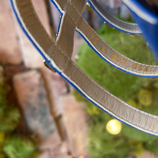 VALENTINO Rockstud Royal Blue Leather Sandals SZ36.5(6.5US)