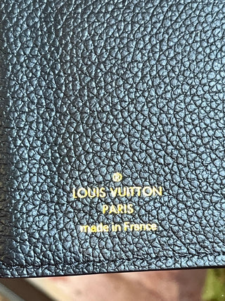 LOUIS VUITTON Black Empriente Metis Compact Wallet