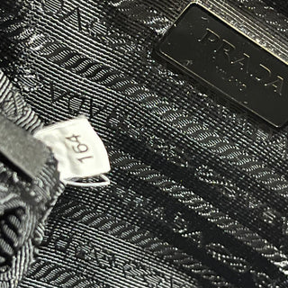 PRADA Black Nylon Belt Bag