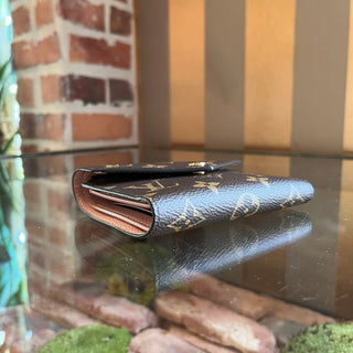 LOUIS VUITTON Compact Victonne Coated Canvas Monogram Wallet