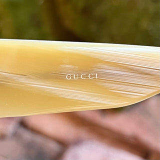 GUCCI GG 2927/S/STRASS Beige Acetate Round Sunglasses