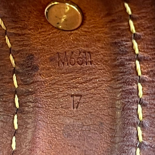 LOUIS VUITTON Monogram Canvas Saveit Cuff Bracelet