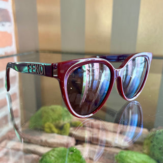 FENDI FE4008U Burgundy Sunglasses TS3874