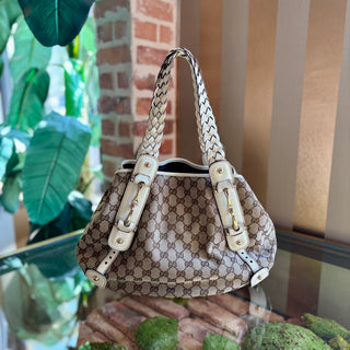 GUCCI Braided Pelham White Trim