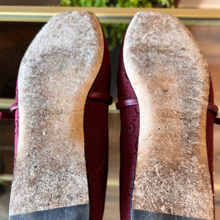 GUCCI Horsebit Ballet Flats SZ 37 1/2