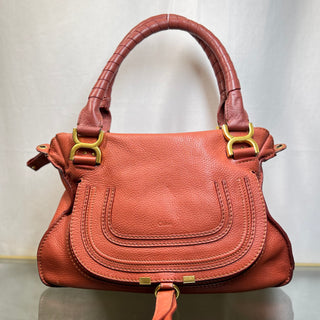 CHLOE Marcie Medium Maple Leaf Calfskin Shoulder Bag