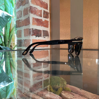 TOM FORD Holt TF576 52R Tortoise Shell Acetate Round Sunglasses