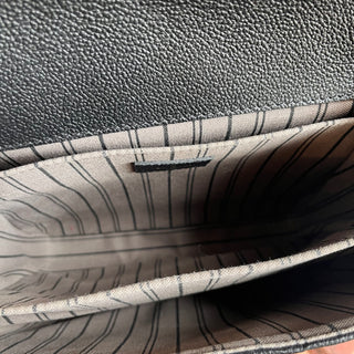 LOUIS VUITTON Pochette Metis Black Monogram Empriente Top Handle Bag