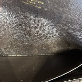 LOUIS VUITTON Sarah Fusain Monogram Idylle Canvas Wallet