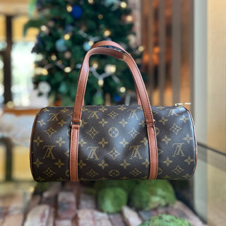 LOUIS VUITTON Papillon 30 Monogram Canvas Shoulder Bag