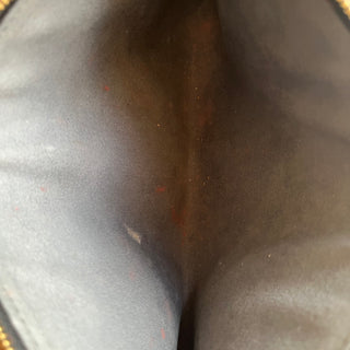 LOUIS VUITTON Pochette Black Epi Leather