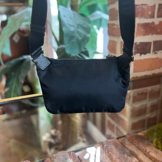 PRADA Black Nylon Belt Bag