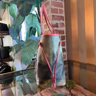 LOUIS VUITTON Neverfull MM Jeff Koons Da Vinci Coated Canvas Tote