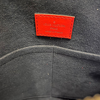 LOUIS VUITTON Tuileries Red Navy Epi Leather Tote Bag
