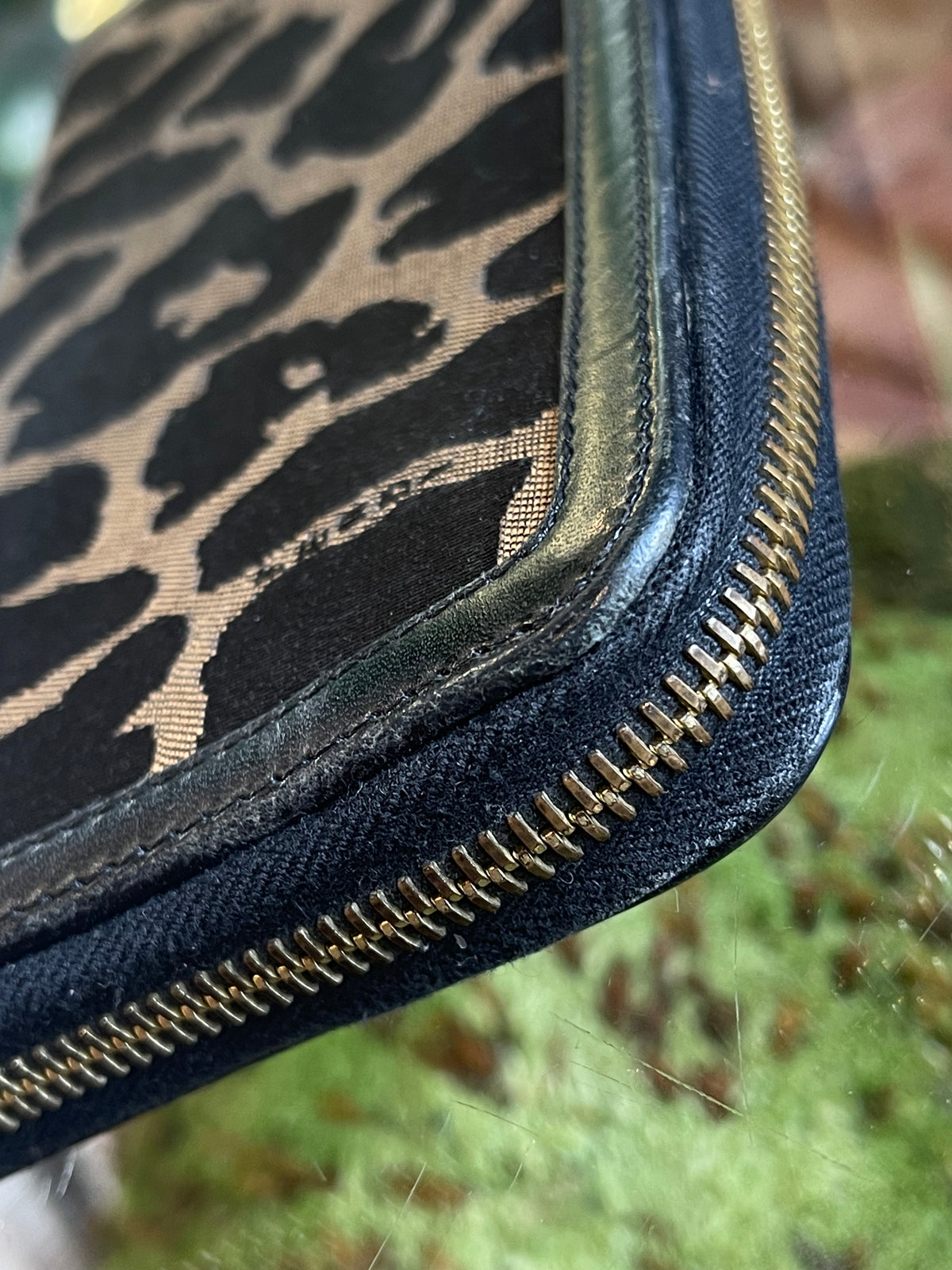 FENDI Leopard Zippy Wallet TS3066