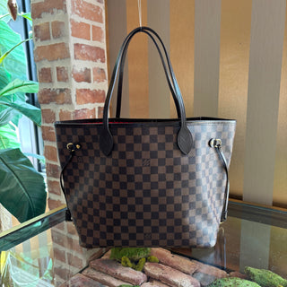 LOUIS VUITTON Damier Ebene Neverfull MM Tote